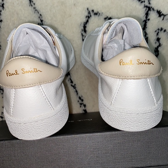 Paul Smith Women's White Leather 'Dusty, NIB Size Euro 38 - Picture 5 of 13